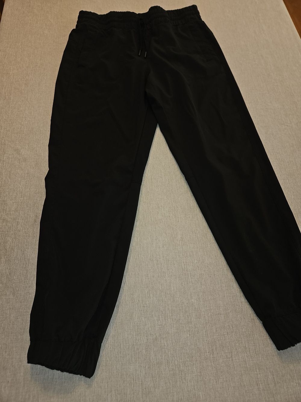 Women's Kyoden Black Elastic-Waist Jogger Pants
